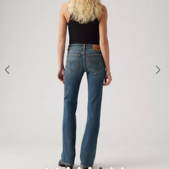 Levi’s Superlow Bootcut Jeans Size 30 X 32 Women’s Dark Wash - Picture 7 of 7